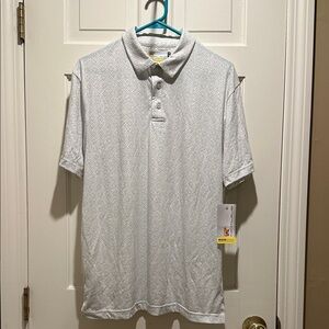 Stylish Light Gray Polo Shirt